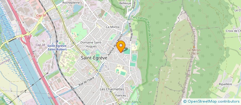 localisation de l'entreprise SCI BONETTO-LOPES  SAINT-EGREVE