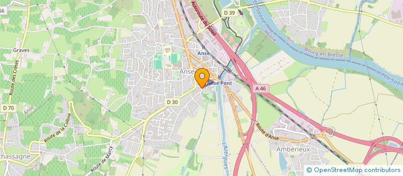 localisation de l'entreprise SCI BONHAND  ANSE