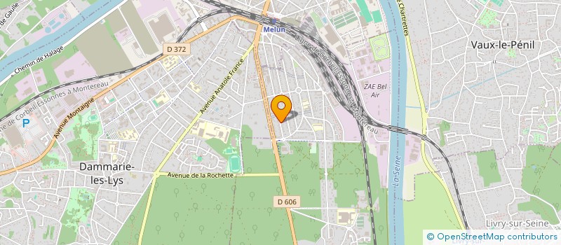 localisation de l'entreprise SCI BONHEUR à LA ROCHETTE