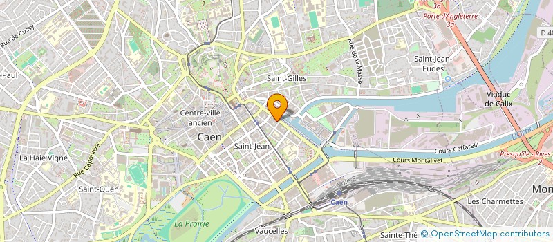 localisation de l'entreprise SCI BONHEUR à CAEN