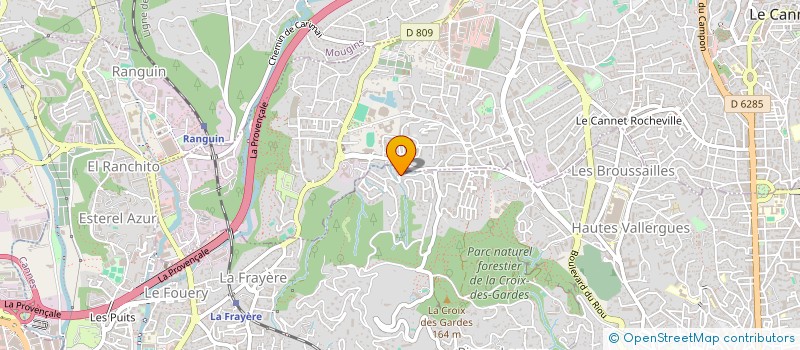 localisation de l'entreprise SCI BONHEUR  CANNES