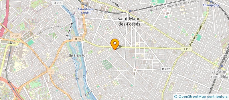 localisation de l'entreprise SCI BONHEUR à SAINT-MAUR-DES-FOSSES