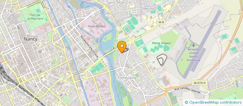 localisation de l'entreprise SCI BONHEUR  TOMBLAINE