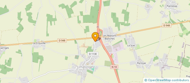 localisation de l'entreprise SCI BONHEUR DE LIMALONGES à LIMALONGES