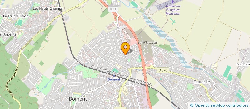 localisation de l'entreprise SCI BONI  DOMONT