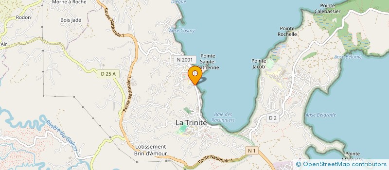 localisation de l'entreprise SCI BONIFACE  LE LAMENTIN