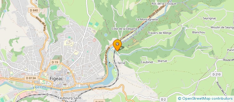 localisation de l'entreprise SCI BONIMAJE  LUNAN