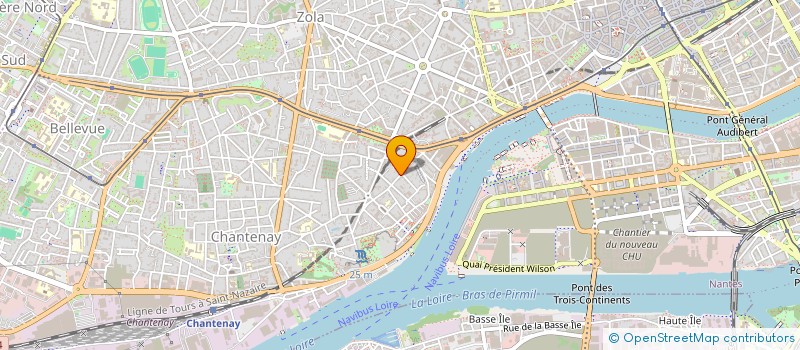 localisation de l'entreprise SCI BONIOL TEMPLE  NANTES