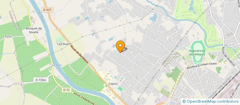 localisation de l'entreprise SCI BONIS  MONTAUBAN