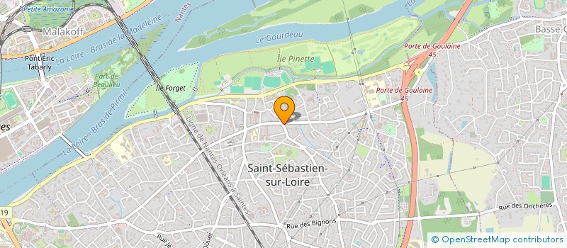 localisation de l'entreprise SCI BONJOVI à SAINT-SEBASTIEN-SUR-LOIRE