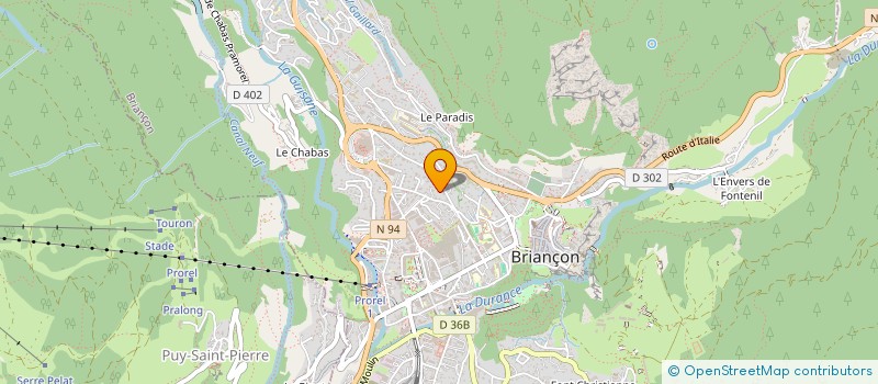 localisation de l'entreprise SCI BONNABEL à BRIANCON