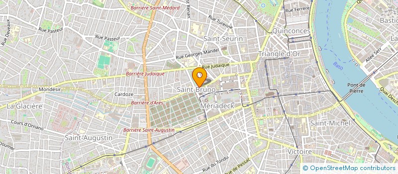 localisation de l'entreprise SCI BONNAC  BORDEAUX