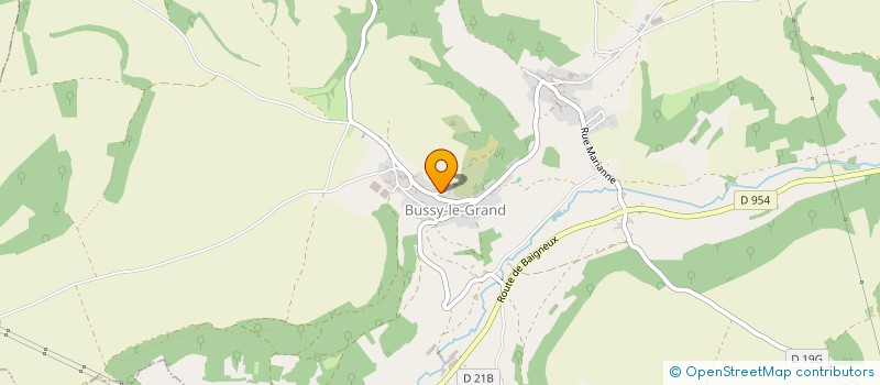 localisation de l'entreprise SCI BONNAIRE  BUSSY-LE-GRAND