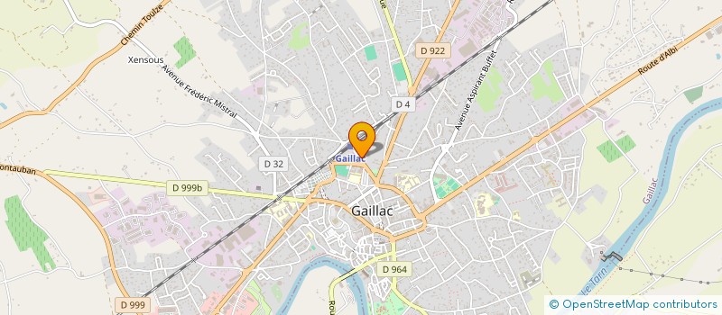 localisation de l'entreprise SCI BONNAVENTURE à GAILLAC