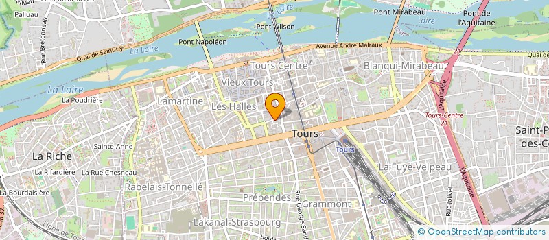 localisation de l'entreprise SCI BONNE ANSE à TOURS