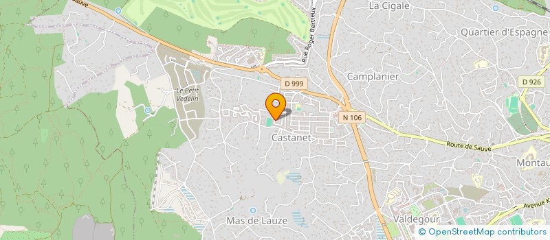 localisation de l'entreprise SCI BONNE BRISE à NIMES