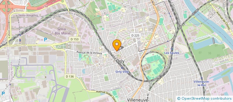 localisation de l'entreprise SCI BONNE CHANCE  ORLY