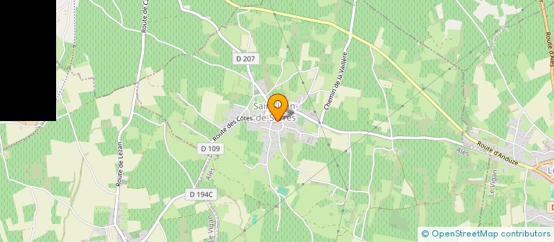 localisation de l'entreprise SCI BONNE CHANCE CONNECTION FRANCAISE  SAINT-JEAN-DE-SERRES