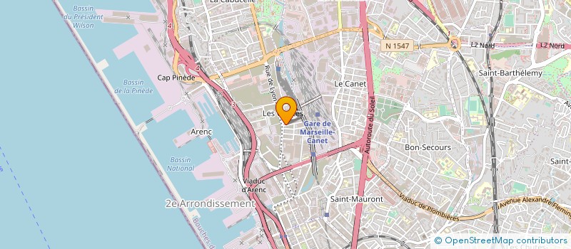 localisation de l'entreprise SCI BONNE ENTENTE à MARSEILLE