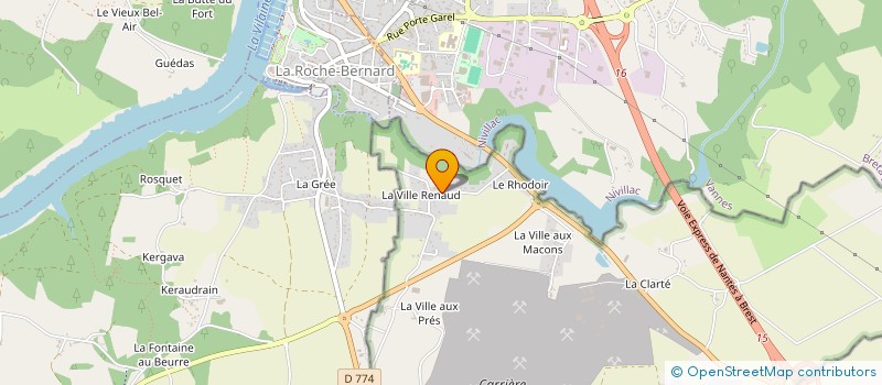 localisation de l'entreprise SCI BONNE FONTAINE  SAINT-LYPHARD