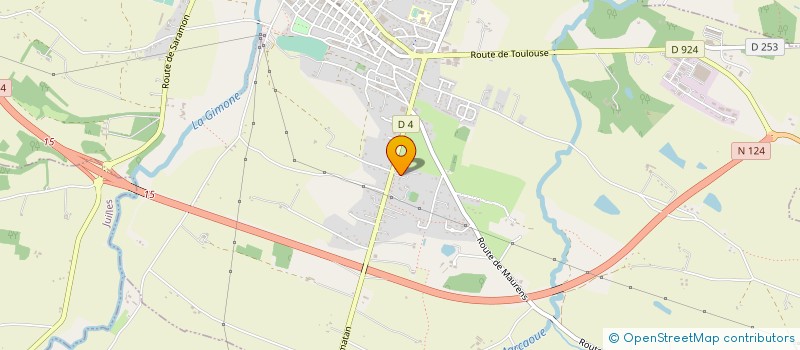 localisation de l'entreprise SCI BONNE FONTAINE  GIMONT