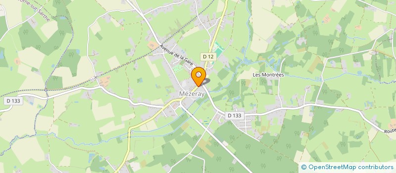 localisation de l'entreprise SCI BONNE FONTAINE  VILLAINES-SOUS-MALICORNE