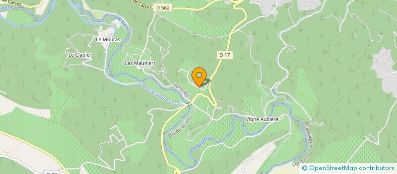 localisation de l'entreprise SCI BONNE HEURE  LORGUES