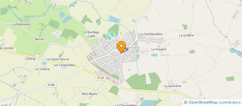 localisation de l'entreprise SCI BONNE-LAMACHE à MONTAIGU-VENDEE