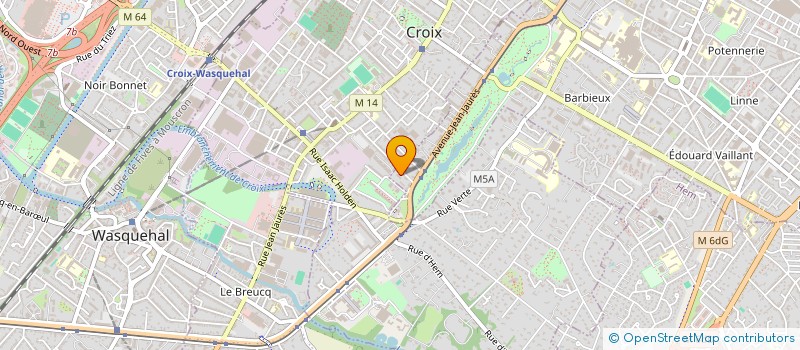 localisation de l'entreprise SCI BONNE LES SAPINS  ROUBAIX