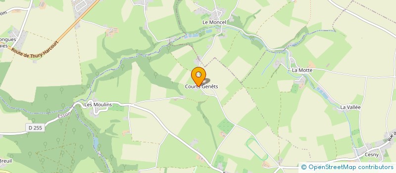 localisation de l'entreprise SCI BONNE NOUVELLE  CESNY-LES-SOURCES