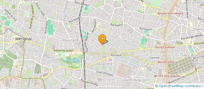 localisation de l'entreprise SCI BONNE PIERRE  BORDEAUX