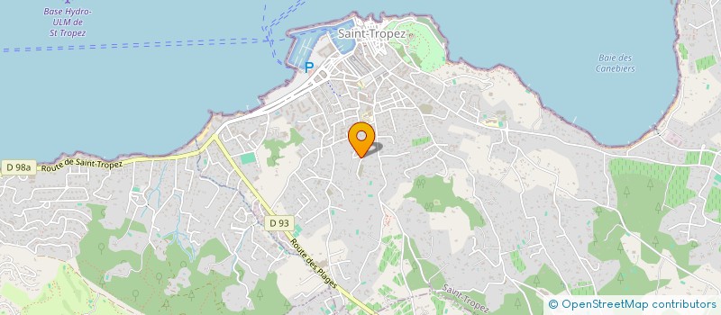 localisation de l'entreprise SCI BONNE SOURCE à SAINT-TROPEZ