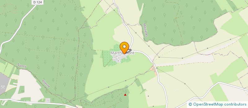 localisation de l'entreprise SCI BONNE TABLE  MARTHEMONT