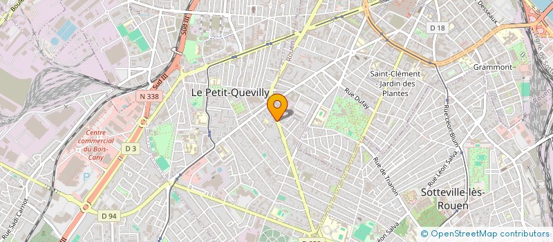localisation de l'entreprise SCI BONNEFOND à LE PETIT-QUEVILLY