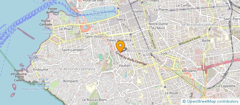 localisation de l'entreprise SCI BONNEFOY à MARSEILLE