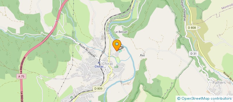 localisation de l'entreprise SCI BONNEFOY-MOURET  BOURGS SUR COLAGNE