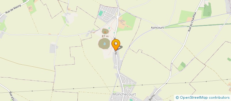 localisation de l'entreprise SCI BONNEL à MONCHECOURT