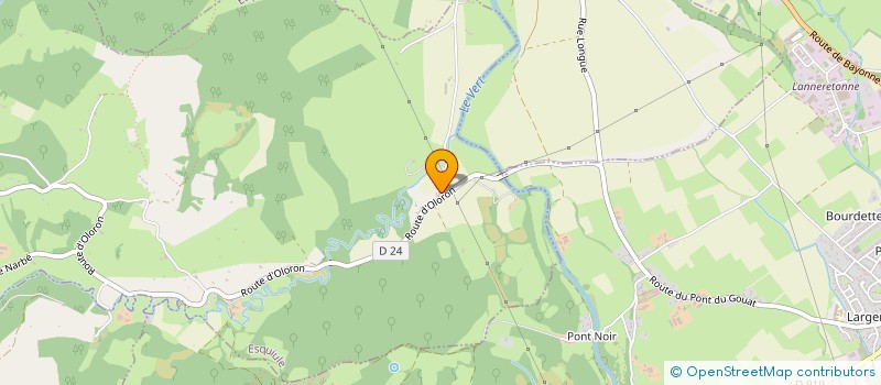 localisation de l'entreprise SCI BONNEMASON  ESQUIULE