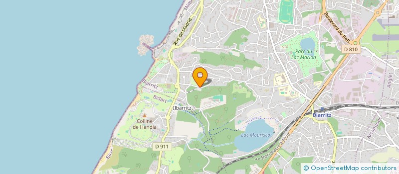 localisation de l'entreprise SCI BONNET à BIARRITZ