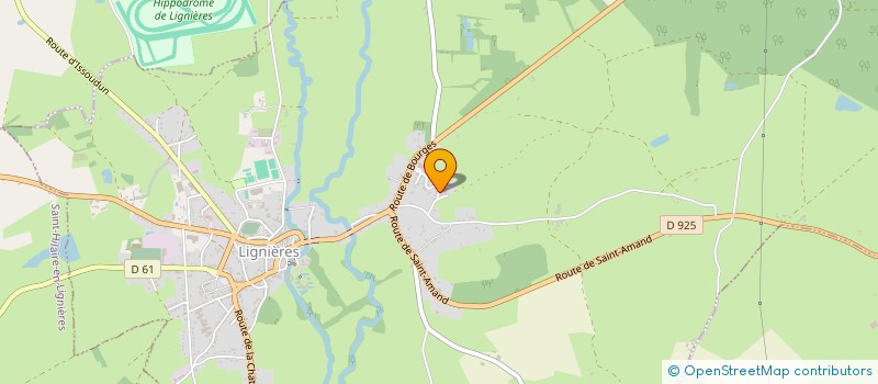 localisation de l'entreprise SCI BONNET  LIGNIERES