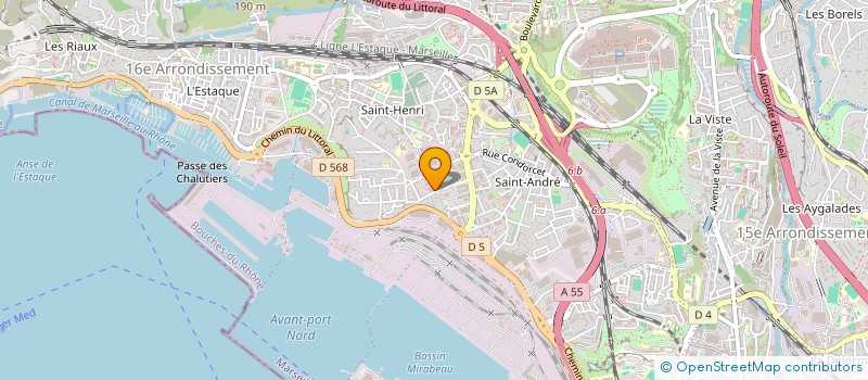 localisation de l'entreprise SCI BONNET à MARSEILLE 16EME