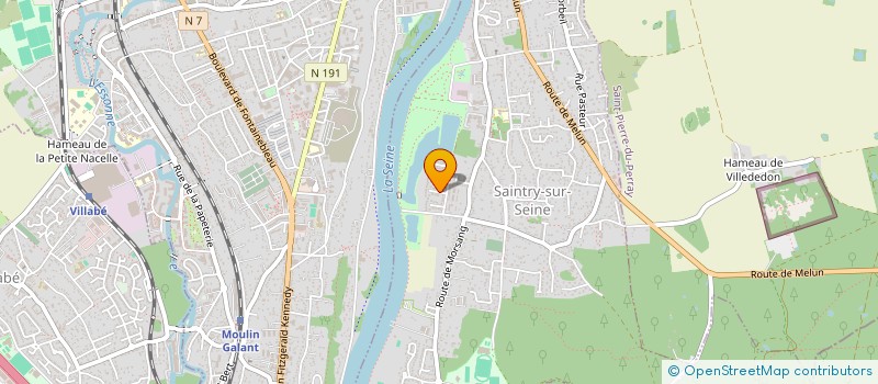 localisation de l'entreprise SCI BONNET IMMOBILIER à SAINTRY-SUR-SEINE