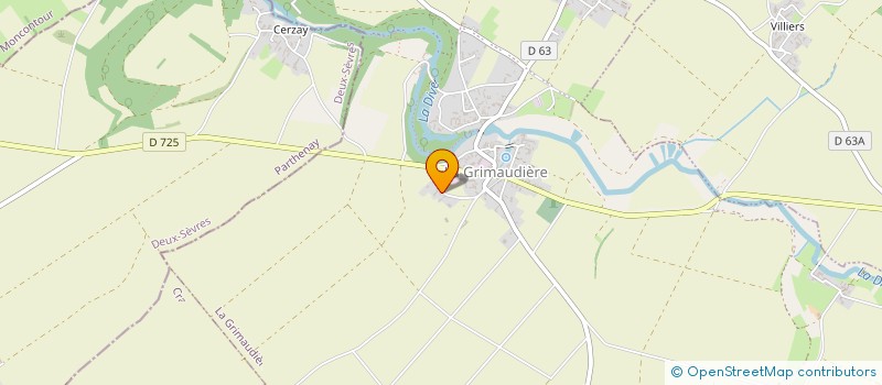 localisation de l'entreprise SCI BONNET IMMOBILIER  LA GRIMAUDIERE