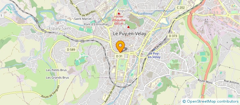 localisation de l'entreprise SCI BONNET LPJE  LE PUY-EN-VELAY