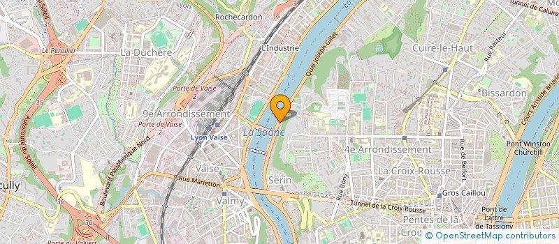 localisation de l'entreprise SCI BONNET-MAZZICHI  LYON