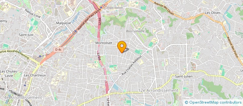 localisation de l'entreprise SCI BONNET-RUOTOLO à MARSEILLE