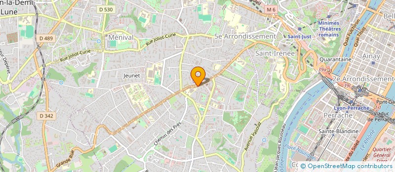 localisation de l'entreprise SCI BONNETMARA  SAINTE-FOY-LES-LYON