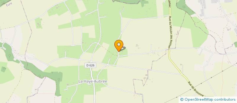 localisation de l'entreprise SCI BONNEVAL  LA HAYE-AUBREE