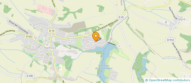 localisation de l'entreprise SCI BONNEVIC  NAILLOUX