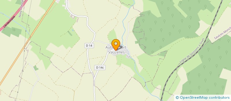 localisation de l'entreprise SCI BONNEVIE-JOLLY  VIEL-SAINT-REMY